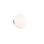 1-Flammig Earl LED-Wandleuchte Opalglas Eisen Weiß 4