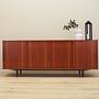 Teak sideboard brown 1970s 1