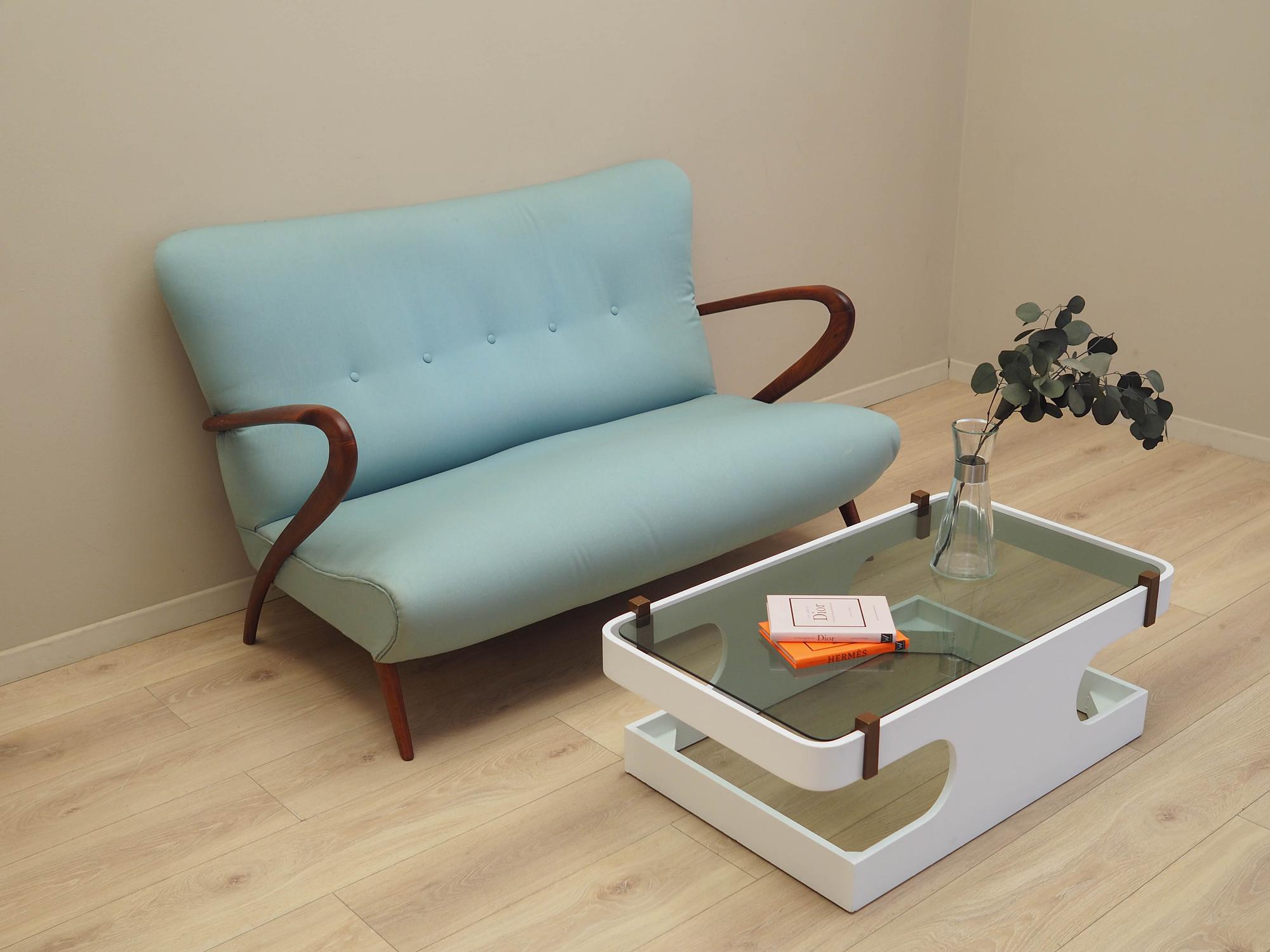 Sofa Mintgrün 1970er Jahre 2