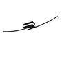 1-light Lungolago Type A LED ceiling light steel  0