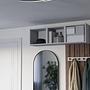 1-light Lungolago Type A LED ceiling light steel  2