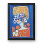 Anna with flowers Art Print Multicolor 3