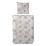 Rifa Bedding Cotton Grey Beige 135x200cm 1