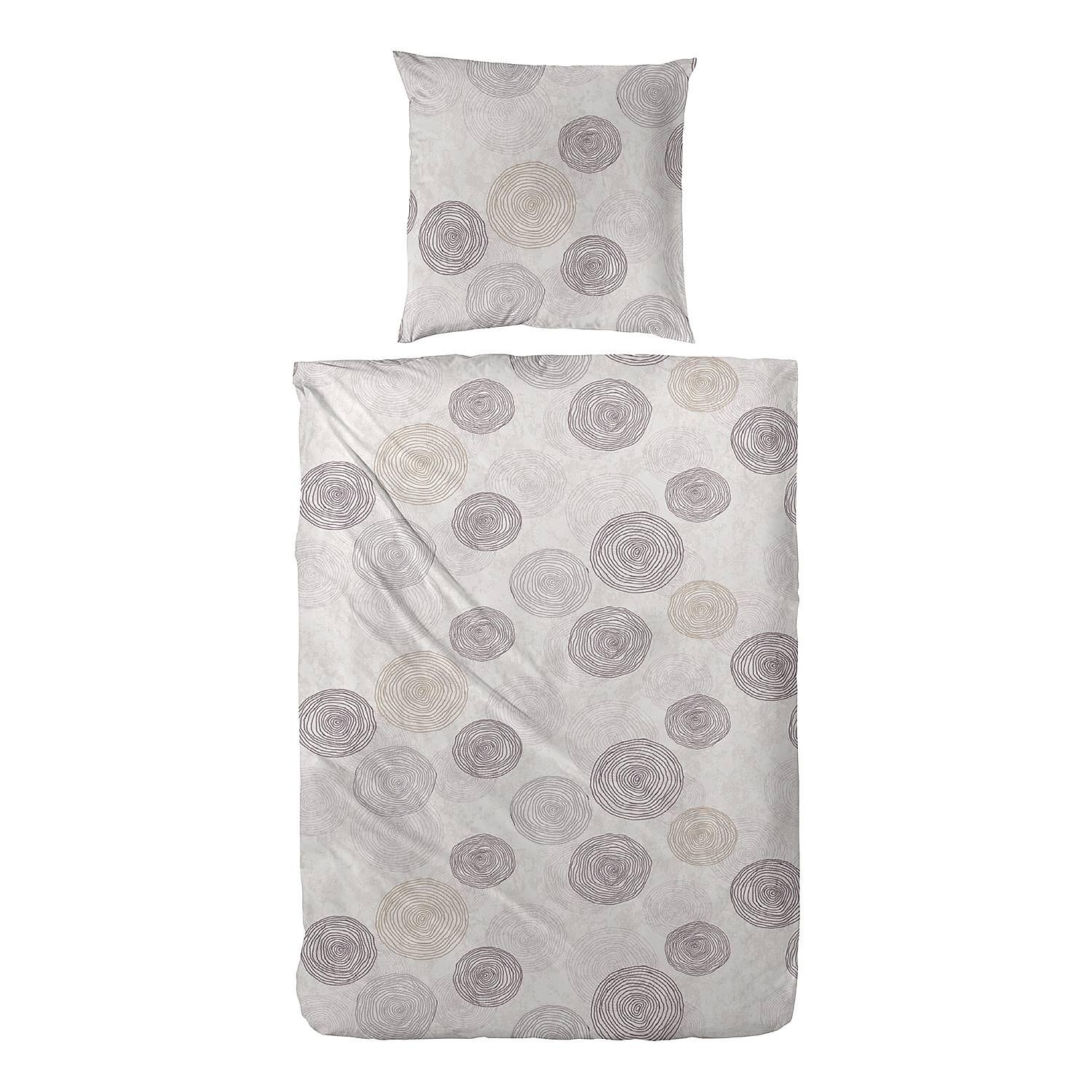 Rifa Bedding Cotton Grey Beige 135x200cm 1