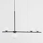 4-Light Impero Type A Pendant Light Aluminium 4