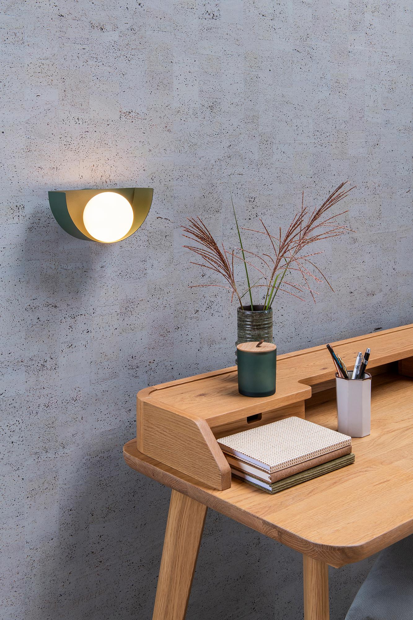 Benni Wall Lamp Steel Green 3