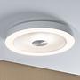 1-Light Volea LED Ceiling Light  White Silver Ø40cm 1