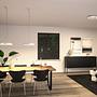 1-Light Volea LED Ceiling Light  White Silver Ø40cm 3