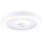 1-Flammig Volea LED-Deckenleuchte  Weiß Silber Ø40cm 4