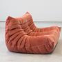 Togo 2-Sitzer Sofa Cord Koralle 0