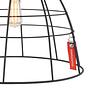 1-Light Mark Pendant Light Steel Black 2