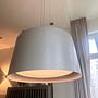 Twice As Twiggy Pendant Light Fiberglass Aluminum Beige 0