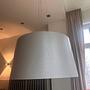 Twice As Twiggy Pendant Light Fiberglass Aluminum Beige 2