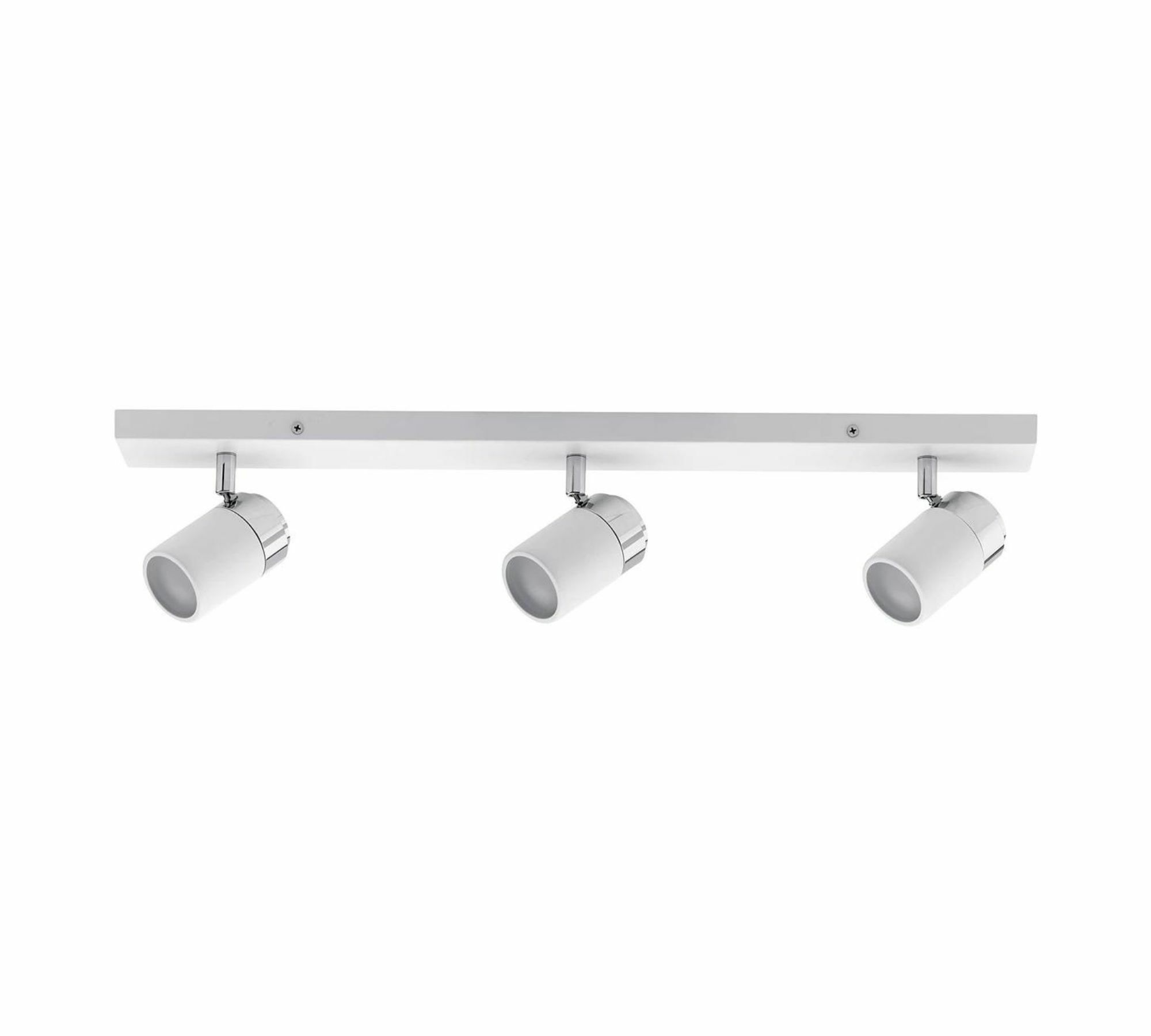 Deckenleuchte 3-flammig Aluminium Weiß 0