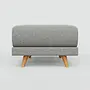 Tyme Hocker Textil Lichtgrau 1