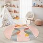 Rainbow Children's Rug Multicolored Ø180cm 0