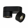 LED Ceiling Light 2-light Iron Black 1