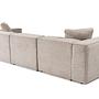 Emma Sofa 3-seater & Footstool Mocha 8