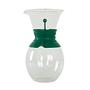 Coffee pot Glass Transparent Green 1980s 0