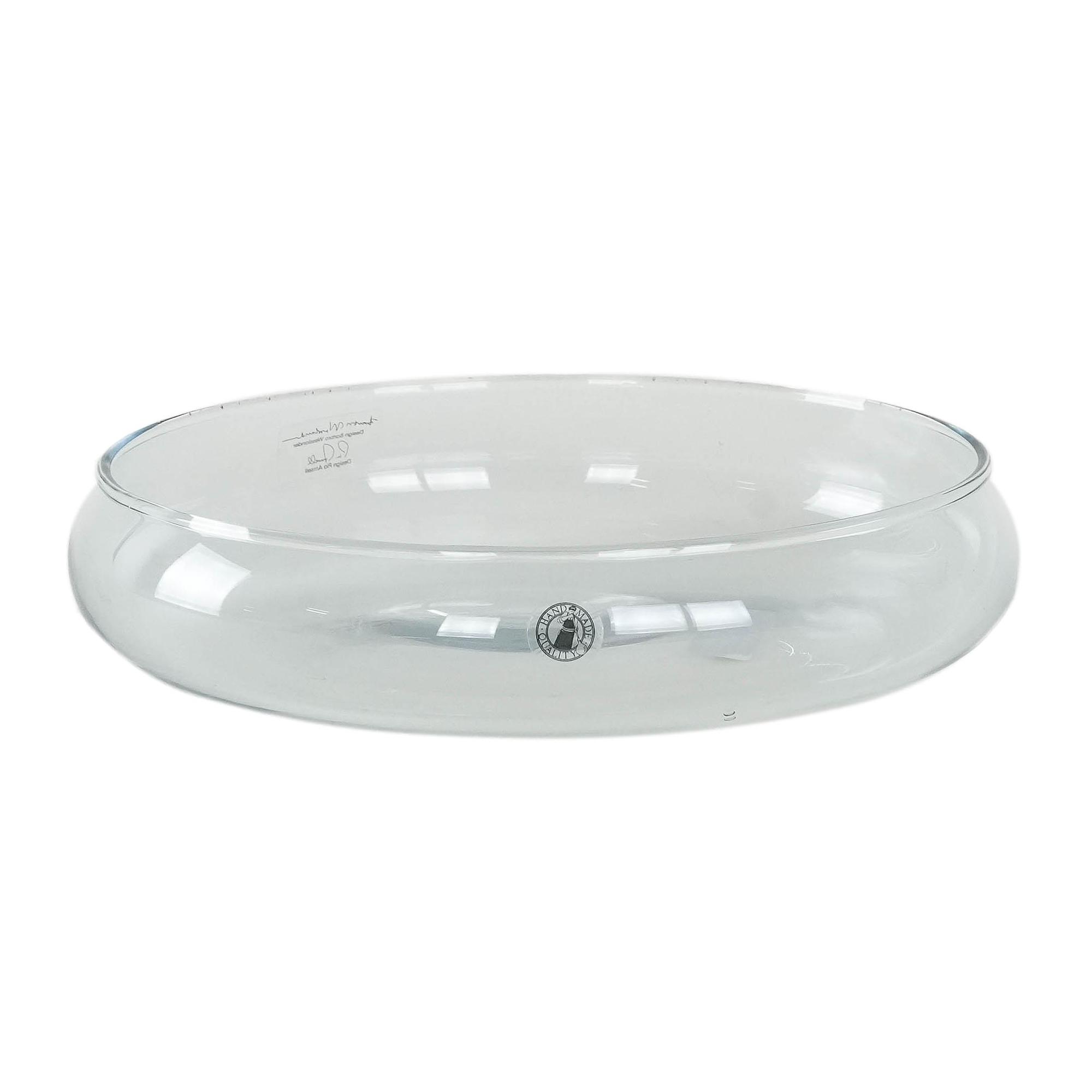 Glass bowl Transparent 1980s 0