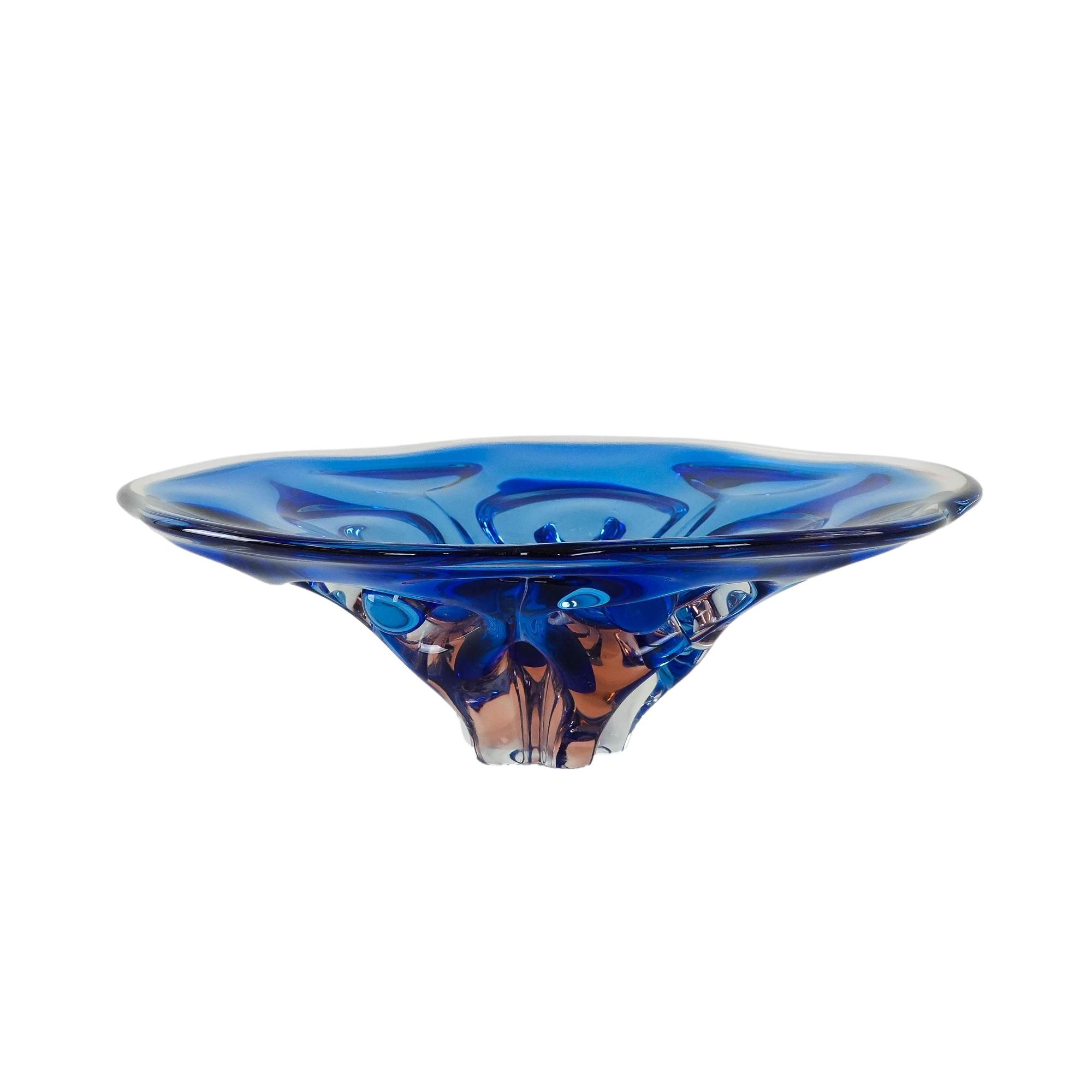 Cobalt bowl Blue 1970s 0