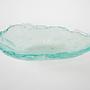 Glasschale Grün Transparent 1970er Jahre 9