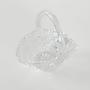 Basket Sugar bowl Transparent 1970s 5