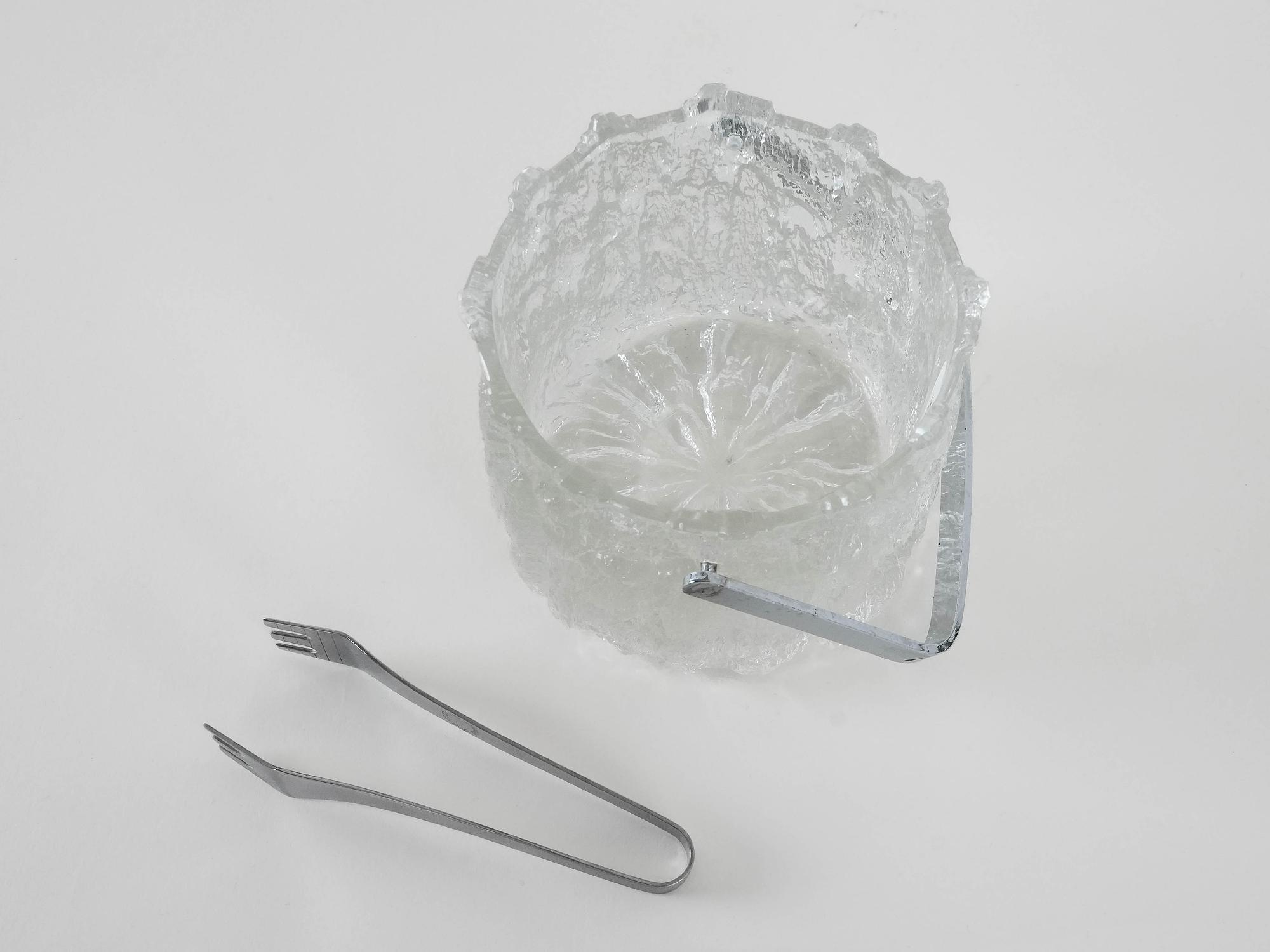 Ice bucket Transparent 1970s 4