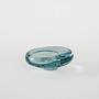 Glass bowl Blue 1960s 2