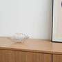 Glass bowl Transparent 1970s 1