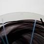 Contrast glass bowl Blue 1980s 4