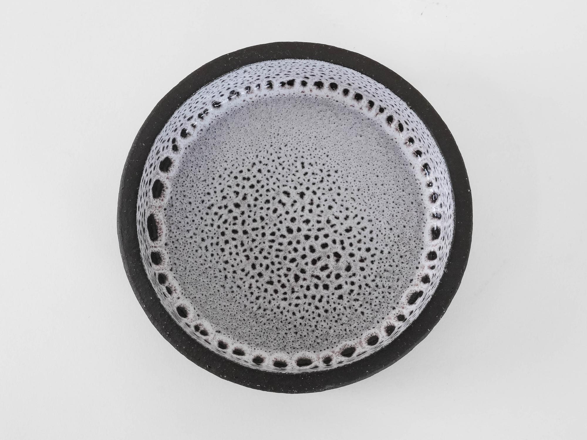 Ceramic bowl Grey 1960s 3