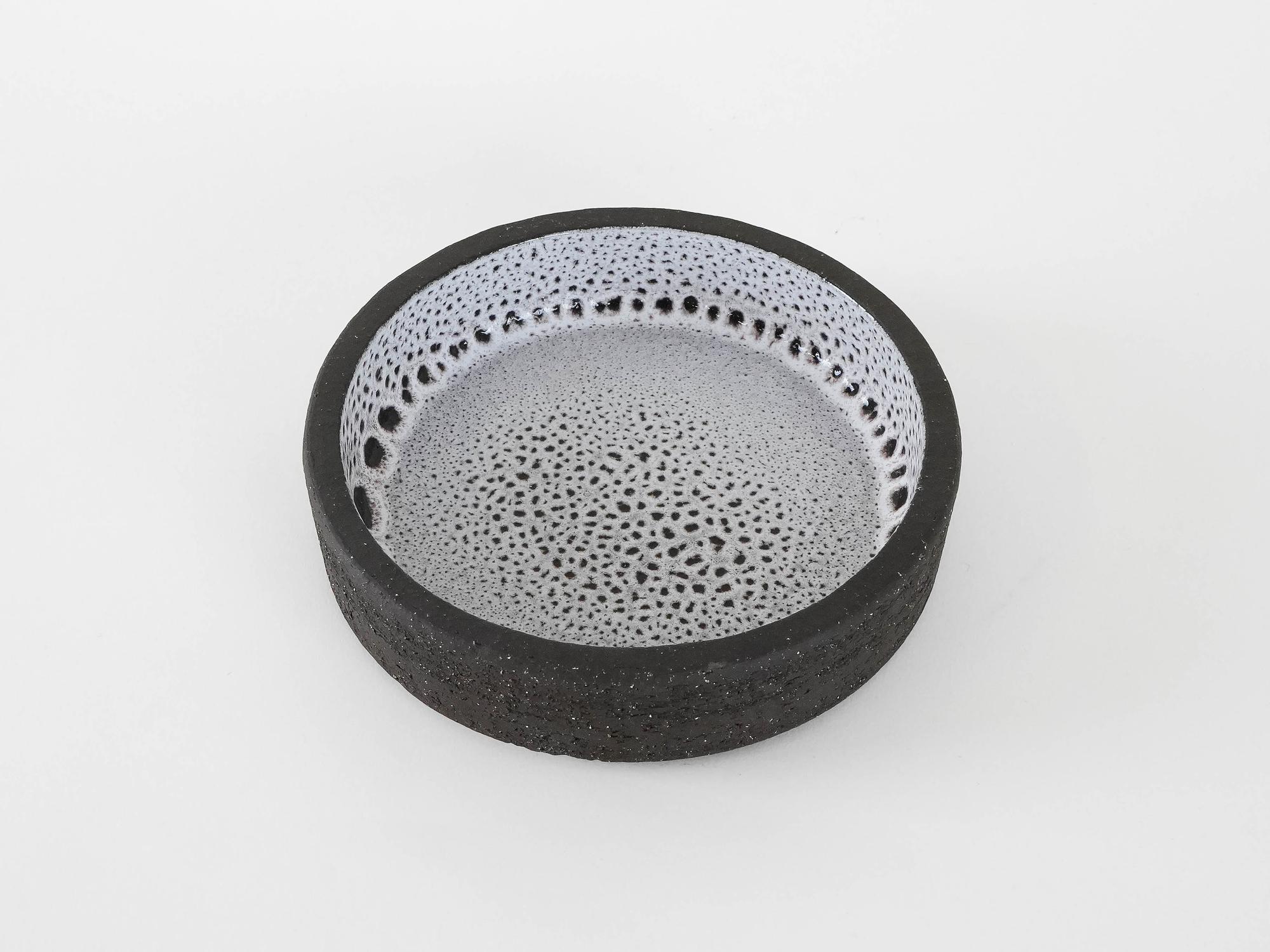 Ceramic bowl Grey 1960s 2