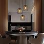 3-Light Dichti Type B Pendant Light Iron Black 2