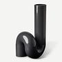 Yourtube Vase Ceramic Black 1
