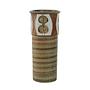 Vase Keramik Braun  0