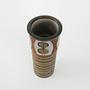 Vase Keramik Braun  4