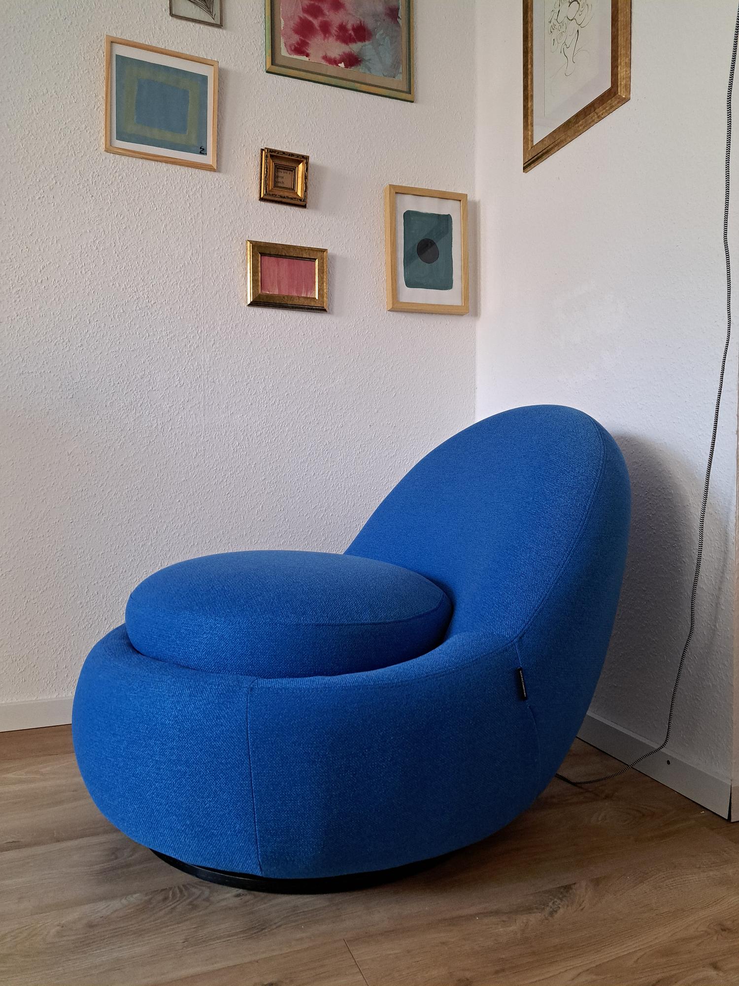 Babette Armchair Blue 2