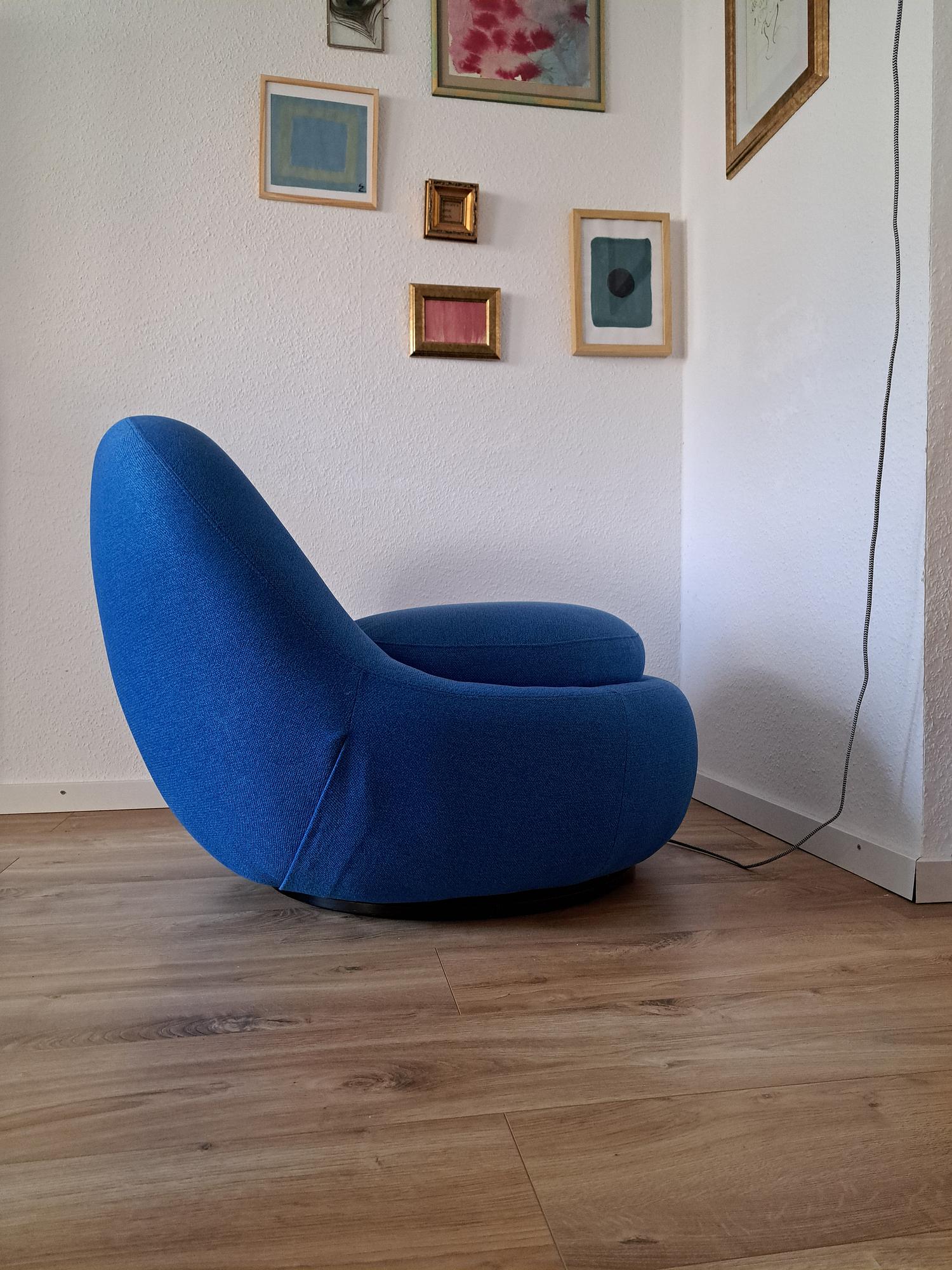 Babette Armchair Blue 3