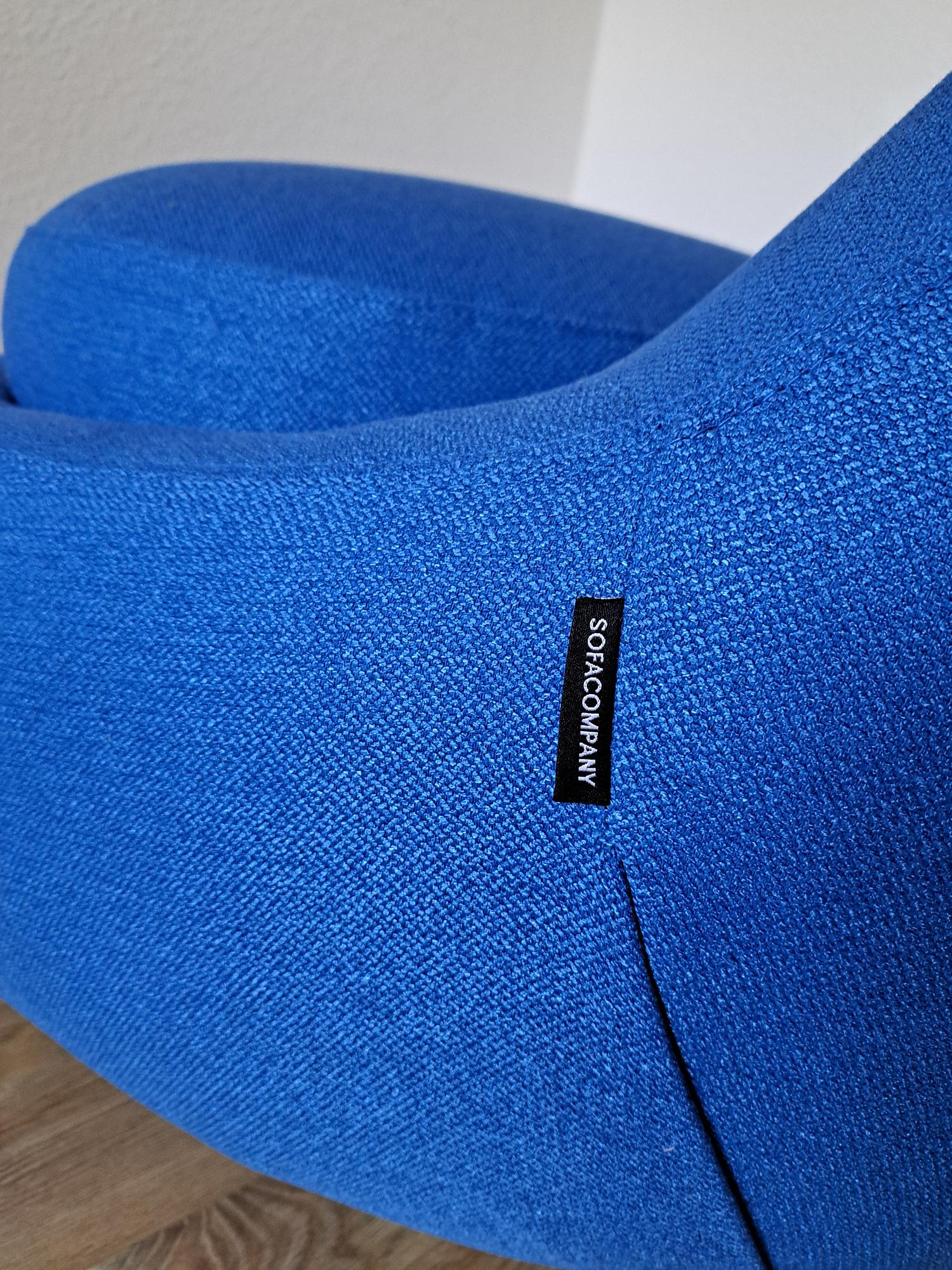 Babette Armchair Blue 6
