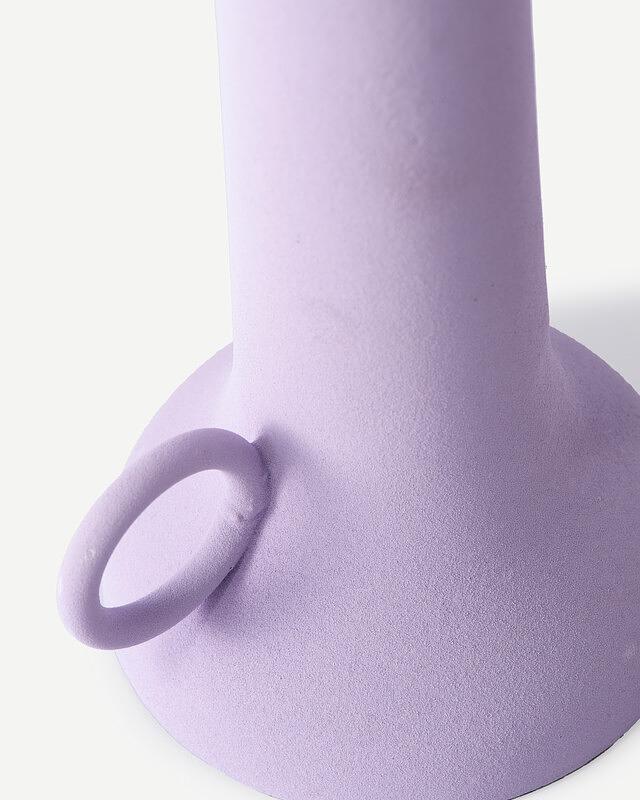 Spartan Candle holder Metal Purple 4