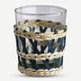 6x Reed Drinking Glasses Set Multicolor Reliving 1