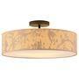 Isla Ceiling light 3-light Steel Brown 0