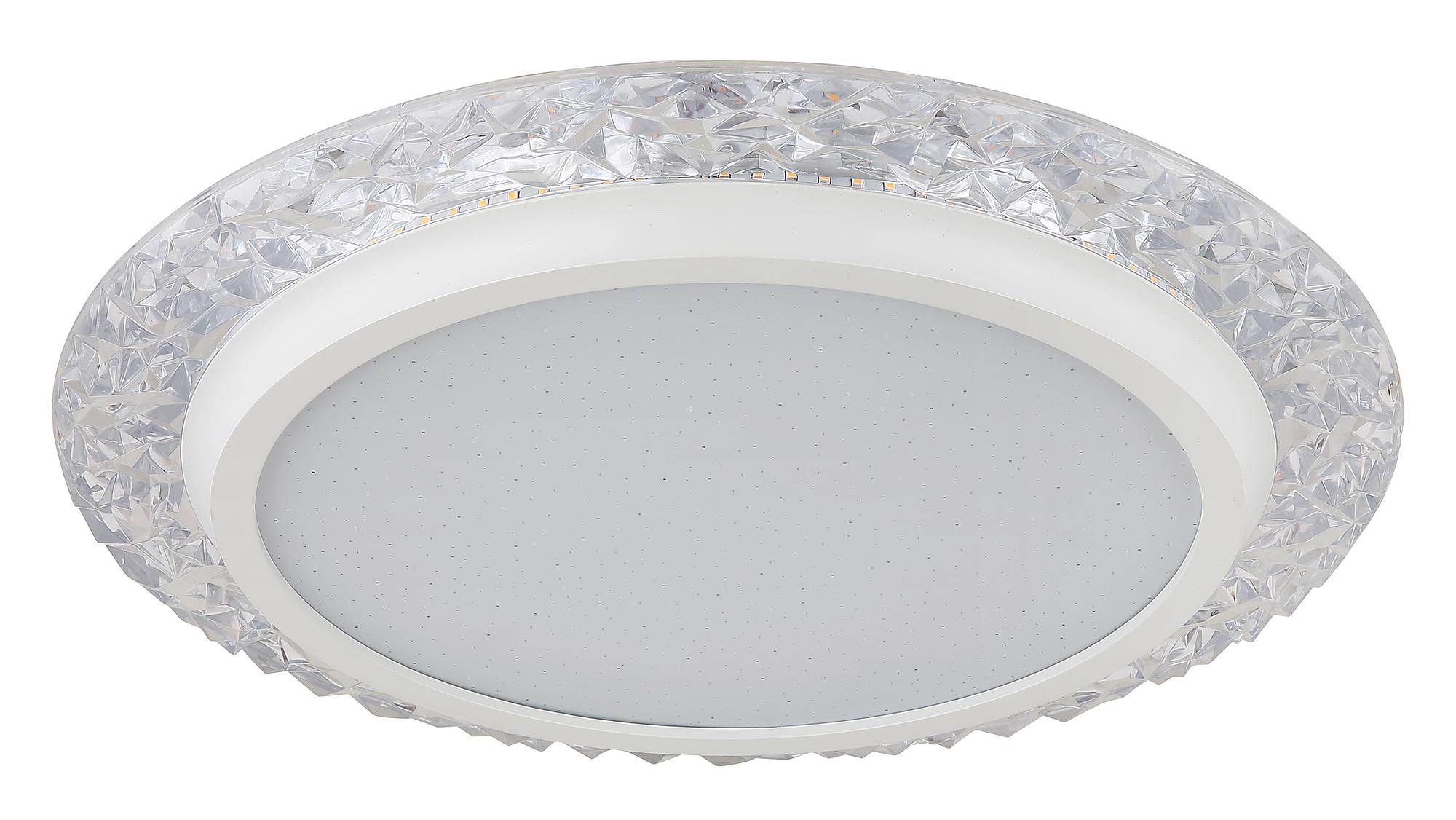 1-Flammig Abigail LED-Deckenleuchte Acrylglas Eisen  4