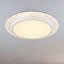 1-Flammig Abigail LED-Deckenleuchte Acrylglas Eisen  0