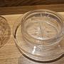 Engraved Crystal Cheese Dome 3
