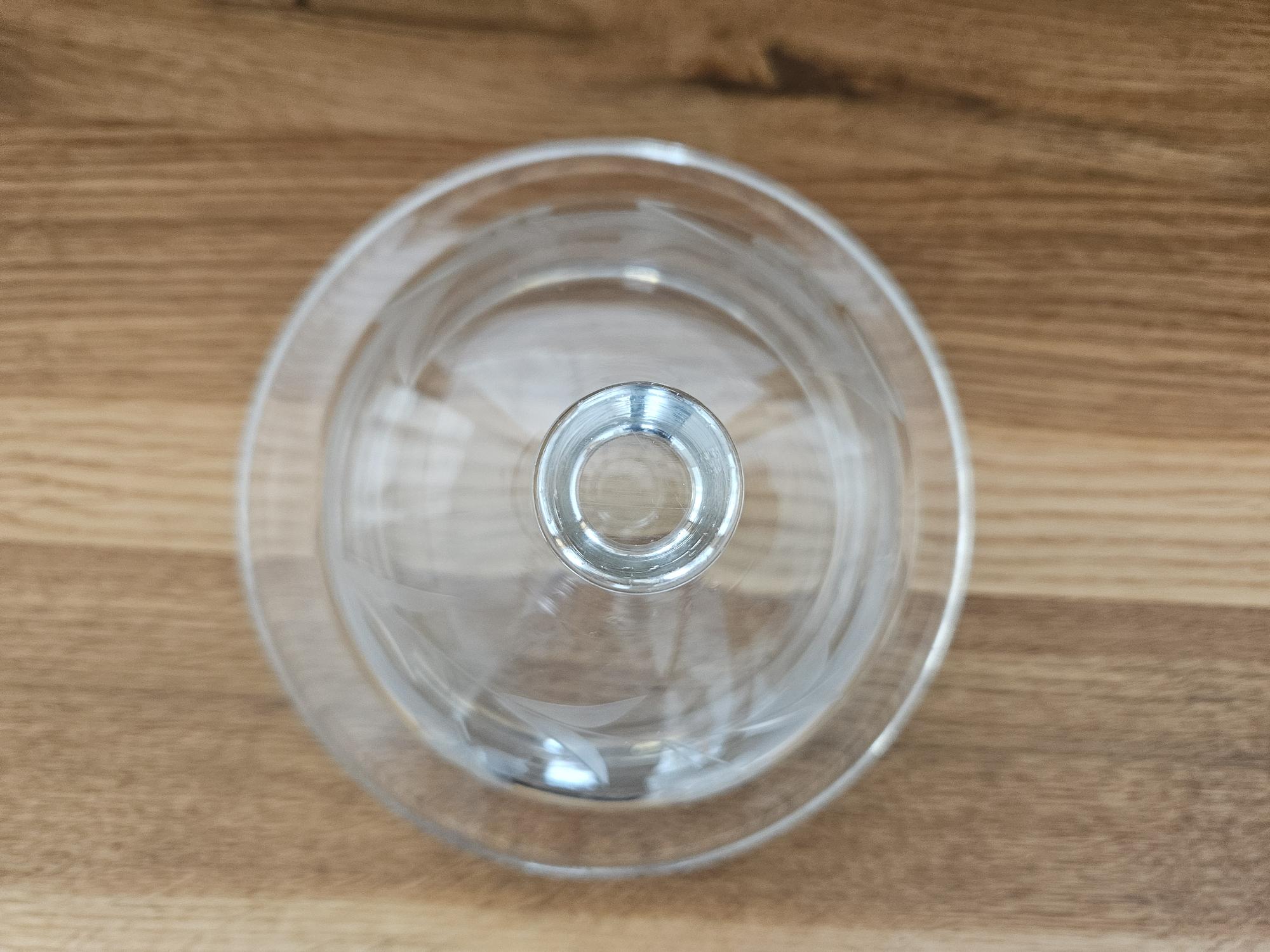Engraved Crystal Cheese Dome 6