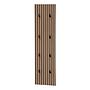Ryker Coat Rack Panel Oak Black 0