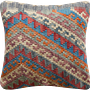 Carpet Pillow Wool Cotton Multicolored 0