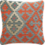 Carpet Pillow Wool Cotton Multicolored 0